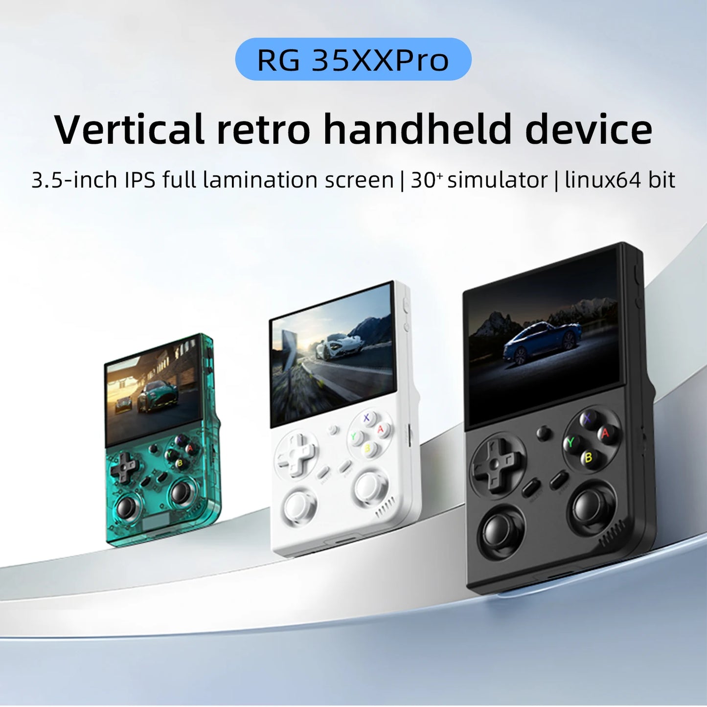Anbernic RG35XX Pro Retro Handheld Game Console RG 35XXPro Retro Video Game Consoles Linux 64-bit Support WiFi PSP Game 256G 5G