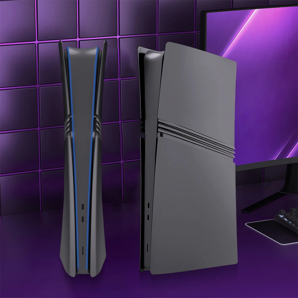 Face Plate Console Cover ABS Hard Case Anti-Scratch Faceplate Case Cover Dustproof Cover Plates for PS5 Pro Disc/Digital Edition
