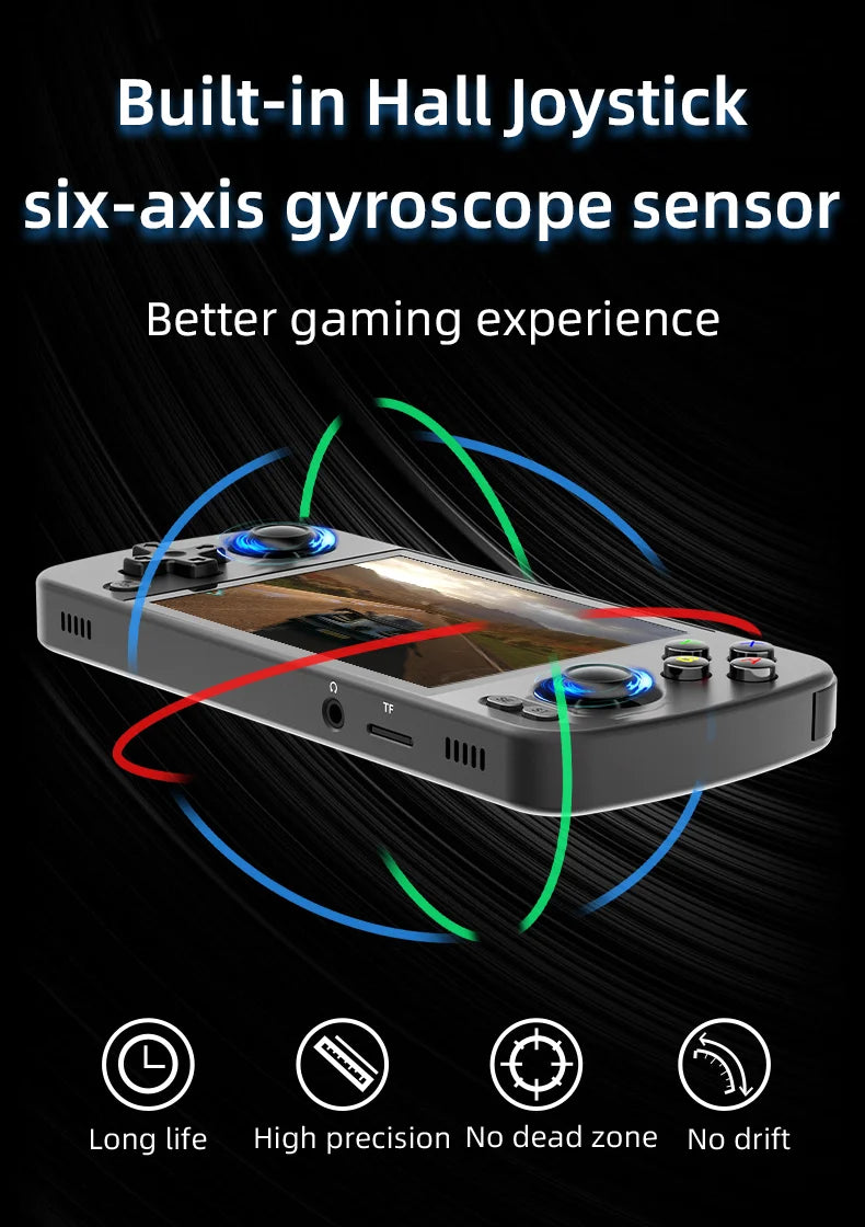 ANBERNIC RG405M Metal Handheld Game Console Android 12 System Unisoc Tiger T618 4 Inch IPS Screen Game Player Support OTA Update