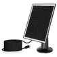 20W 5V Shingled Solar Panel Polycrystalline Solar Panel Charger Micro USB/USB-C Port Waterproof for EufyCam 3/3C Security Camera