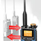 UVK5(99) AM/FM/DTMF Walkie-Talkie 200CH 20-1000MHZ Walkie-Talkie NOAA Weather Forecast with Flash Copy Frequency Tpye-C LCD Disp