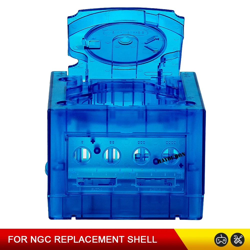 7 COLOR Transparent Box Replacement Case For Gamecube Housing Shell Case For NGC Retro Video Game Console DOL-101/DOL-001 Access