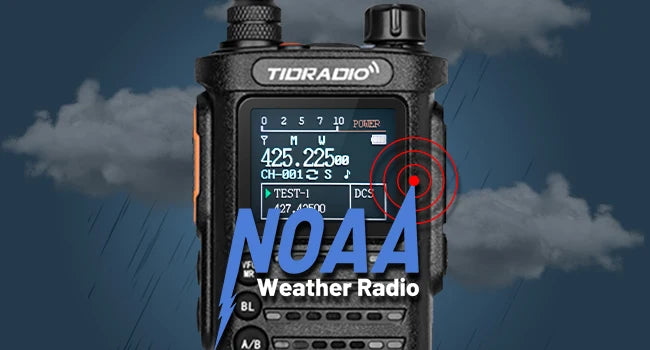 2nd Gen TIDRADIO TD-H8 10W Profession Walkie Talkie Long Range Emergency Radio Portable Two Way Radio Receiver Search Repeaters