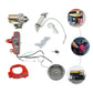 Electric Start Kit 5.5 / 6.5Hp Engine Starter 4 Stroke Ignition Kit Chicken Stick Engine Starter Flywheel For GX160 GX200