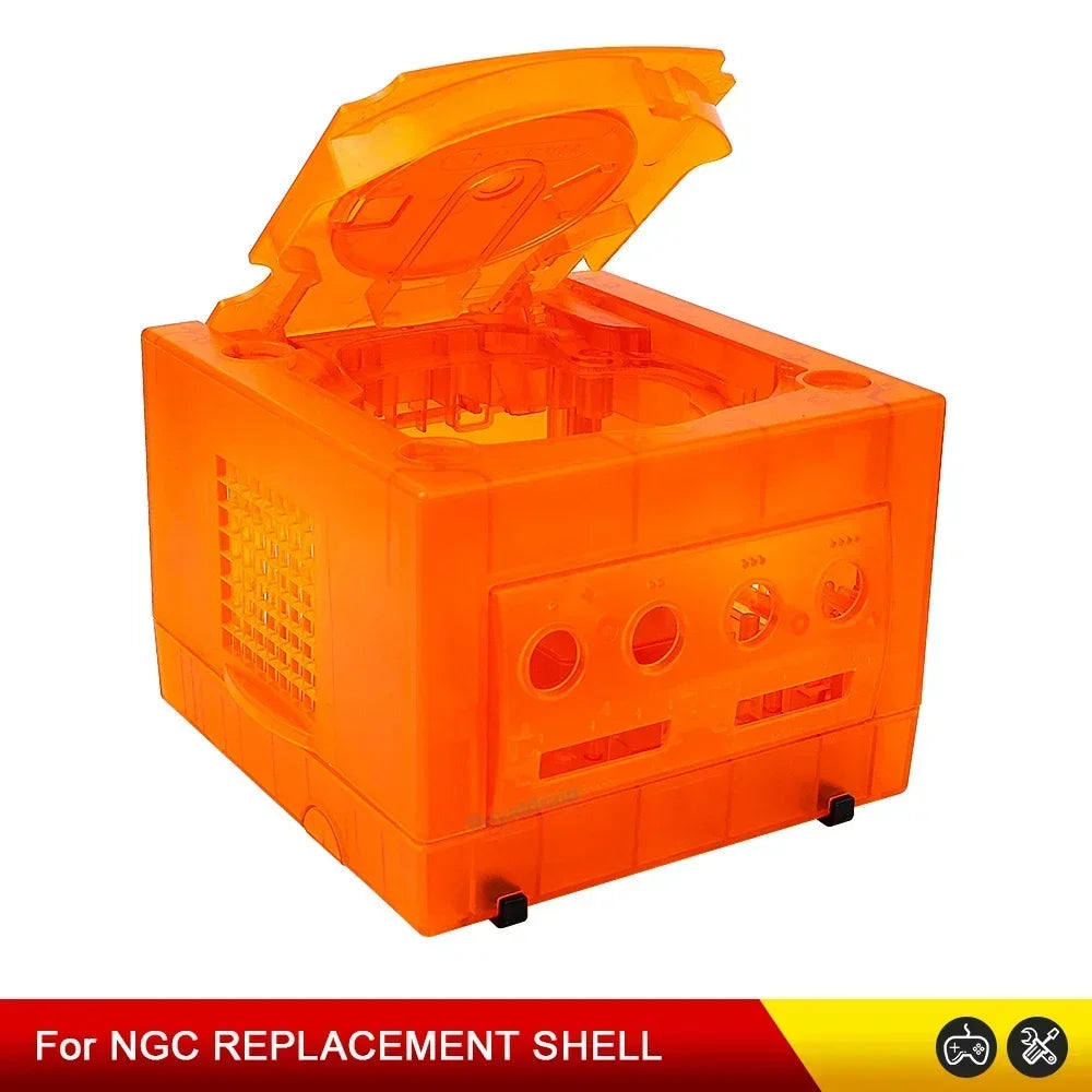 7 COLOR Transparent Box Replacement Case For Gamecube Housing Shell Case For NGC Retro Video Game Console DOL-101/DOL-001 Access