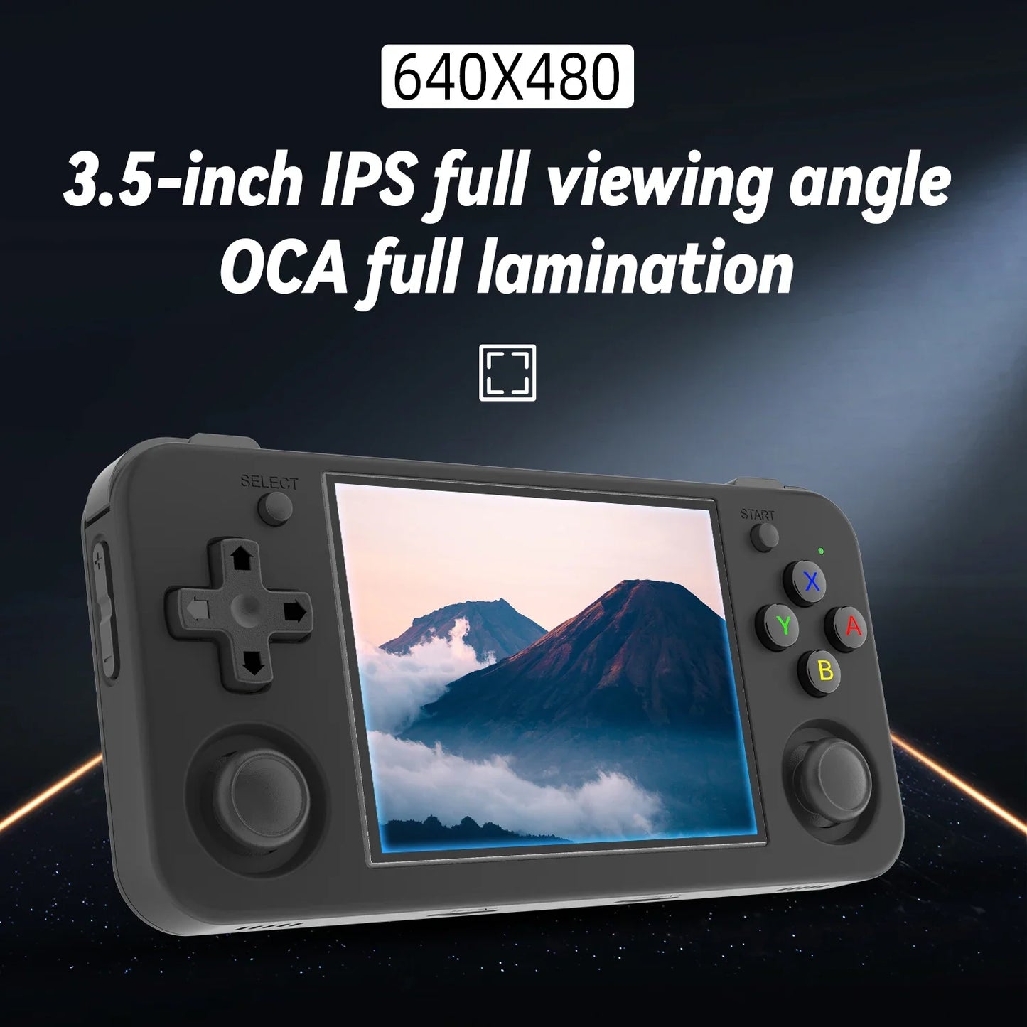 ANBERNIC RG35XX H Hand-held Consoles For Playing Video Games 3.5-inch IPS 640*480 Screen Retro Game Player 3300 mAh RG35XXH