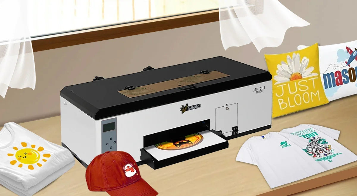 Sihao A3 DTF Printer TX800/XP600 Impresora DTF Printers T-shirt Printing Machine For Hoodie Bags T-Shirt Shoes All Fabric