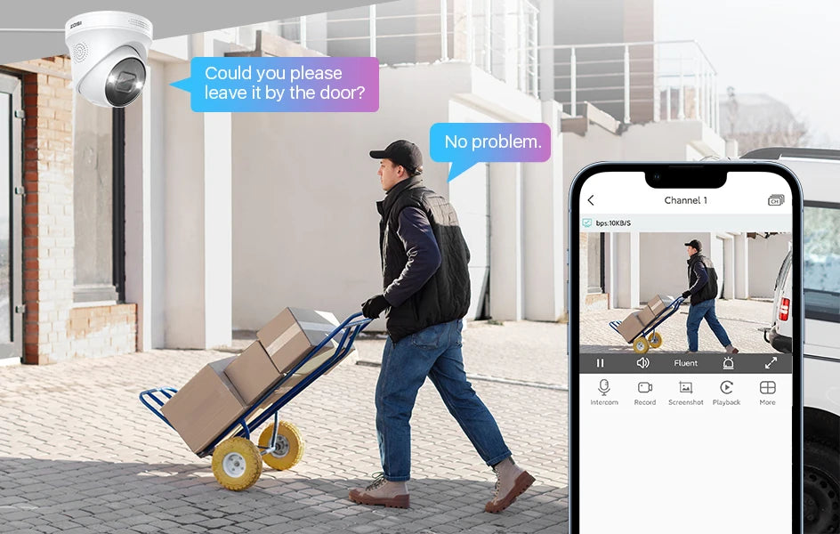 ZOSI 32CH 4K PoE Security Camera System 4TB Face/Person/Vehicle Detect 16 Port 32CH CCTV NVR Dual-Disk 8MP Surveillance IP Cams