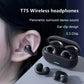New Original T75 Bone Conduction Wireless Bluetooth 5.3 Headphones Sports Earphones HiFi Sound Quality Waterproof TWS Headset