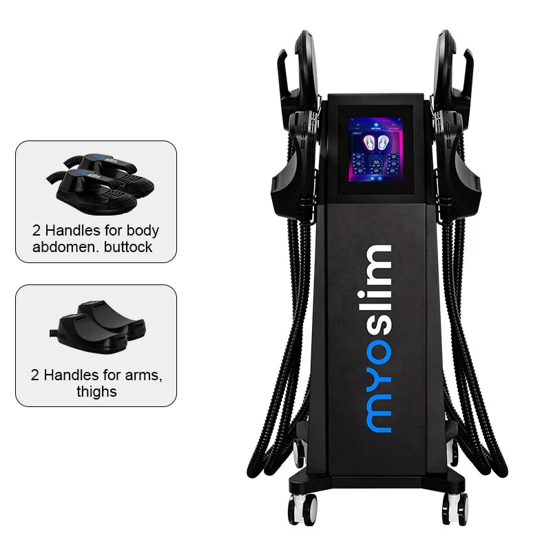 EMS Body Slimming Machine MuscleEMS Electrical Stimulation Muscle Sculpt Fat Burning Control Carving Weight Loss Machine