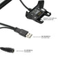 Power Charger for Zebra Motorola Symbol TC70 TC70X TC72 TC75 TC75X TC77 CBL-TC7X-USB1-01 Charging Cable with Adapter