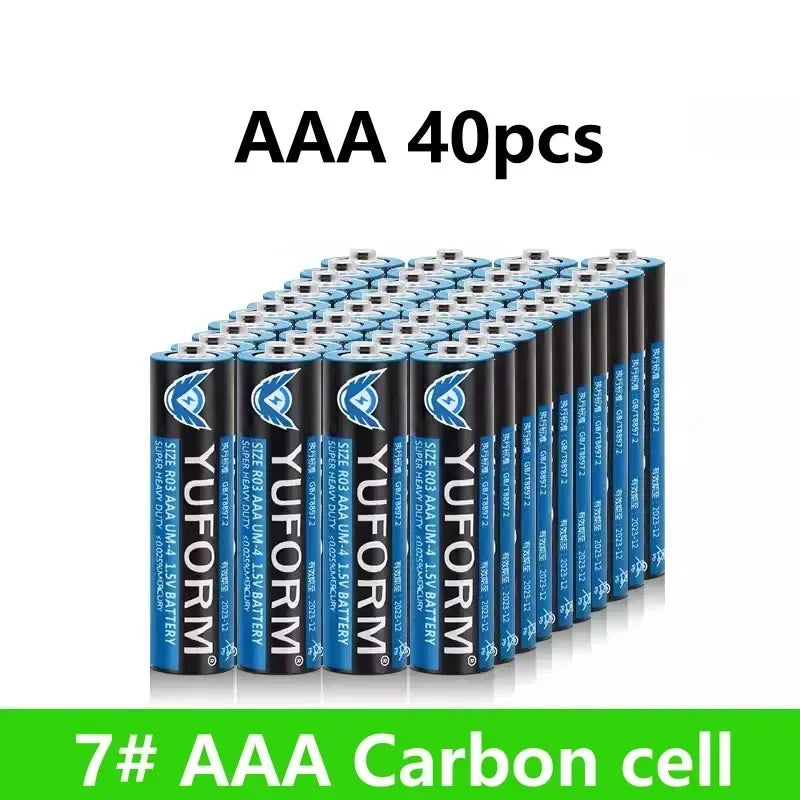 Disposable Alkaline Dry Battery for 1.5V AAA Led Light Toy Mp3 Camera Flash Razor CD Player Wireless Mouse Keyboard Batteries