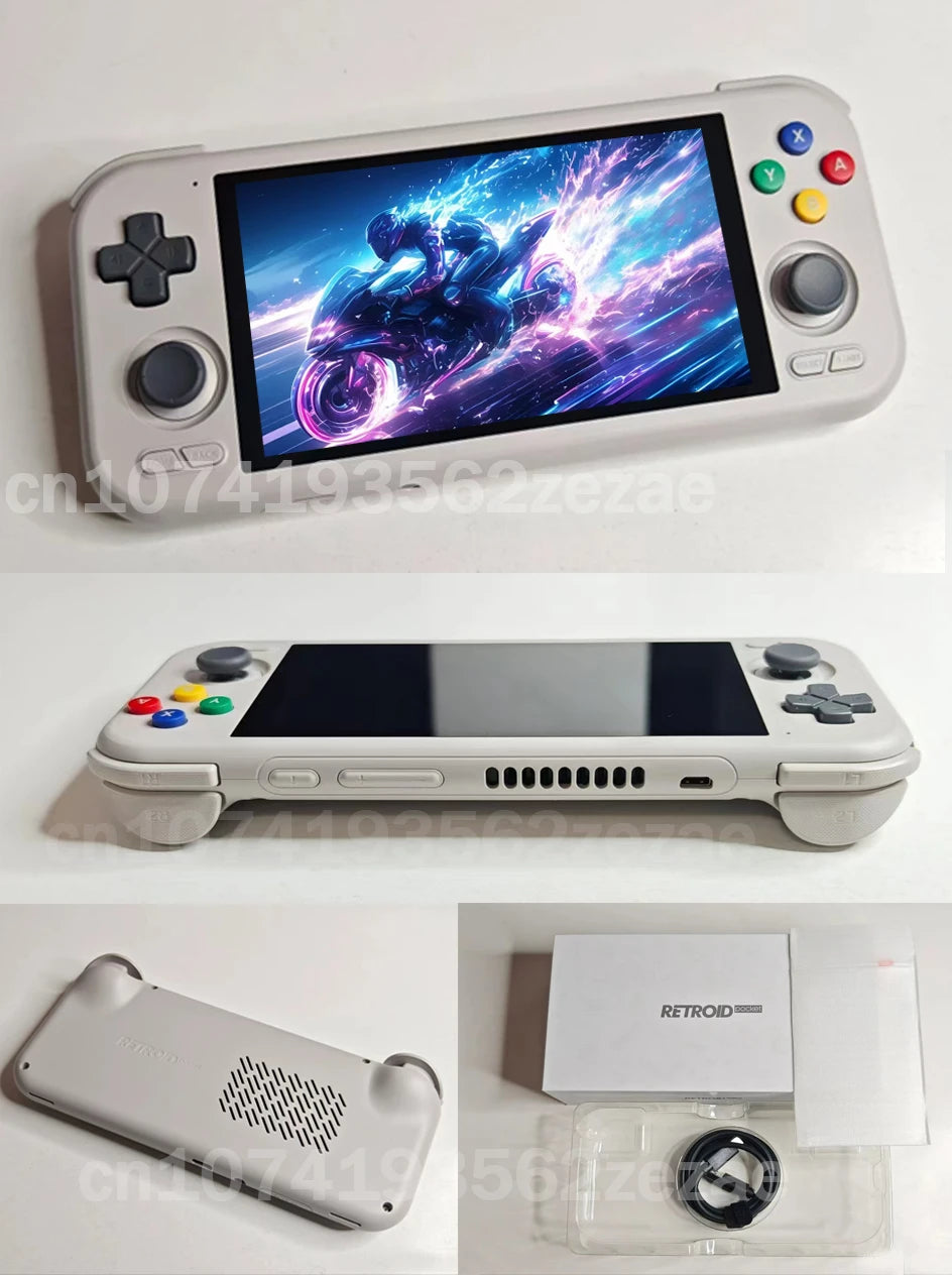 Retroid Pocket 4 Pro RP 4Pro Handheld Game Console Retro Video Game Consoles 4.7Inch Touch Screen 8G+128G tAndroid13 PSP PS2gift