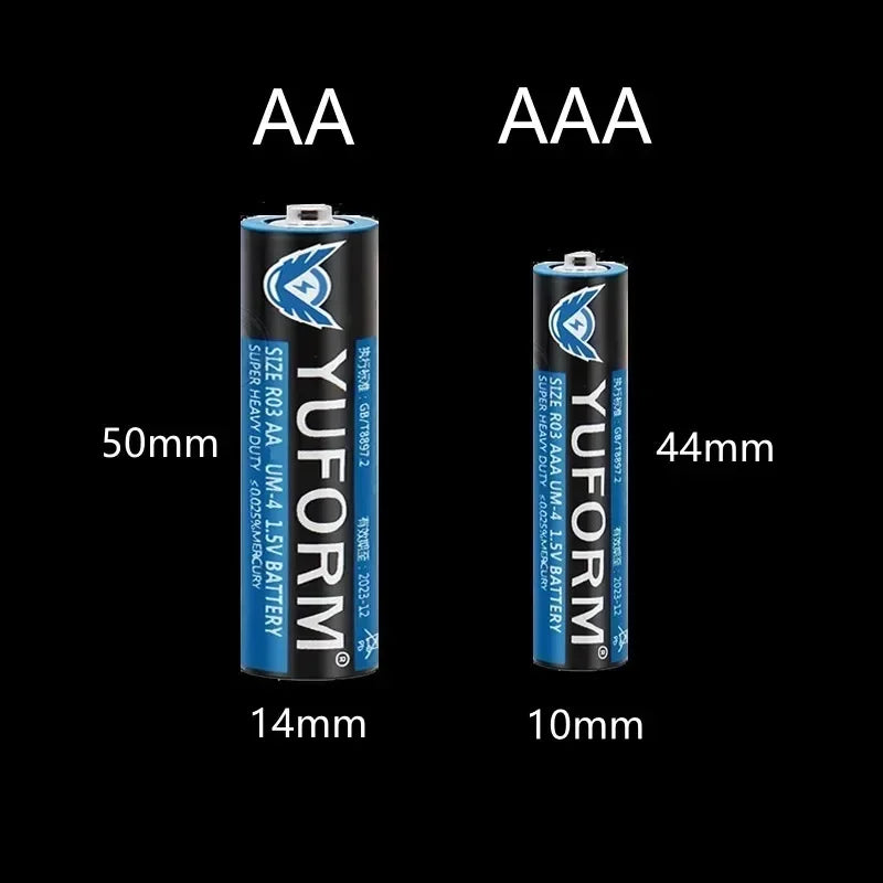 Disposable Alkaline Dry Battery for 1.5V AAA Led Light Toy Mp3 Camera Flash Razor CD Player Wireless Mouse Keyboard Batteries