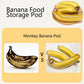 Banana Saver Outdoor Banana Protector Container Keeper Storage Box Fruit Saver Banana Case Banana Holder Lunch Travel