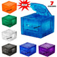 7 COLOR Transparent Box Replacement Case For Gamecube Housing Shell Case For NGC Retro Video Game Console DOL-101/DOL-001 Access