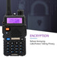 4PCS Baofeng Walkie Talkie UV 5R 8W Ham Radio Long Range Walkie Talkies Dual Band Handheld Two Way Radio with 3800mAh Battery