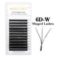 MASSCAKU 3D 4D 5D 6D 7D 8D 10D W Shaped Eyelash Natural Soft Lightweight Individual W Style Premade Fans Eyelashes Extensions
