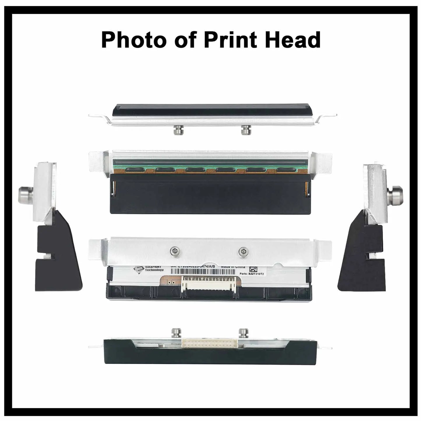 203dpi Printhead for Zebra ZT210 ZT220 ZT230 Printer，P1037974-010