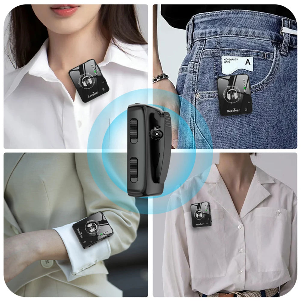 Wireless in Ear Monitor System Rechargeable Transmitter Receiver Wireless Earphone Monitor Transmission System 10H Battery Life