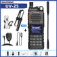 Baofeng UV-25 Air Band Walkie Talkie Wireless Copy Frequency NOAA Type-C Charger AM Long Range UHF VHF 999CH Ham Two Way Radio