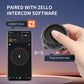 BT Wireless PTT Switch for ZELLO Wireless Microphone Speaker Wireless PTT Device for Android iOS Phone Car Motorcycle Voice Call