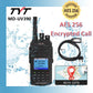 TYT MD-UV390 10W GPS PLUS DMR Digital Radio 5W/10W GPS AES256 Encryption Optional IP67 VHF/UHF Dual Band Digitale Walkie Talkie