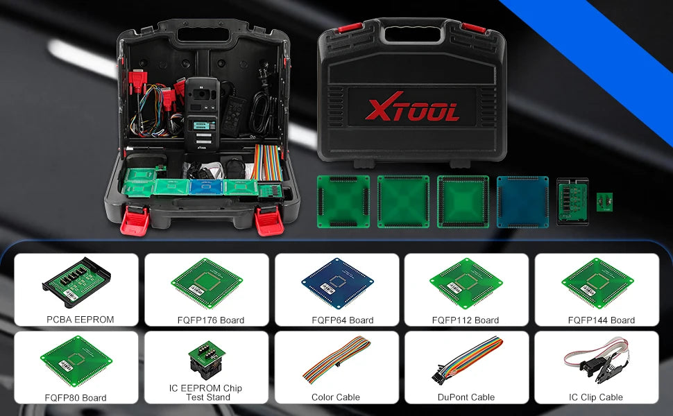 XTOOL KC501 Professional Car Key & Chip Programmer For Benz Infrared Key ECU Reader EEPROM Chip Reading Works With X100PAD3 MAX