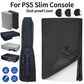 Vertical/Horizontal Dust Cover for PS5 Slim Protective Case Anti-Scratch Host Guard Case for Playstation 5 Slim Accessories
