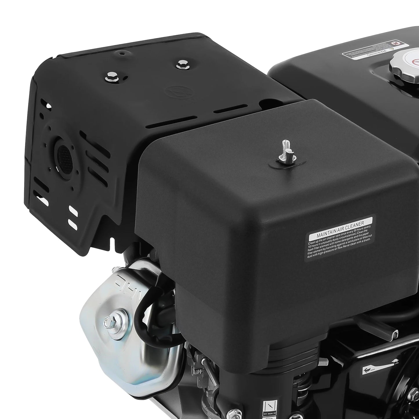 Black 420CC 4-Stroke 15HP Gasoline Motor Engine Single Cylinder Motor Air Cooling System