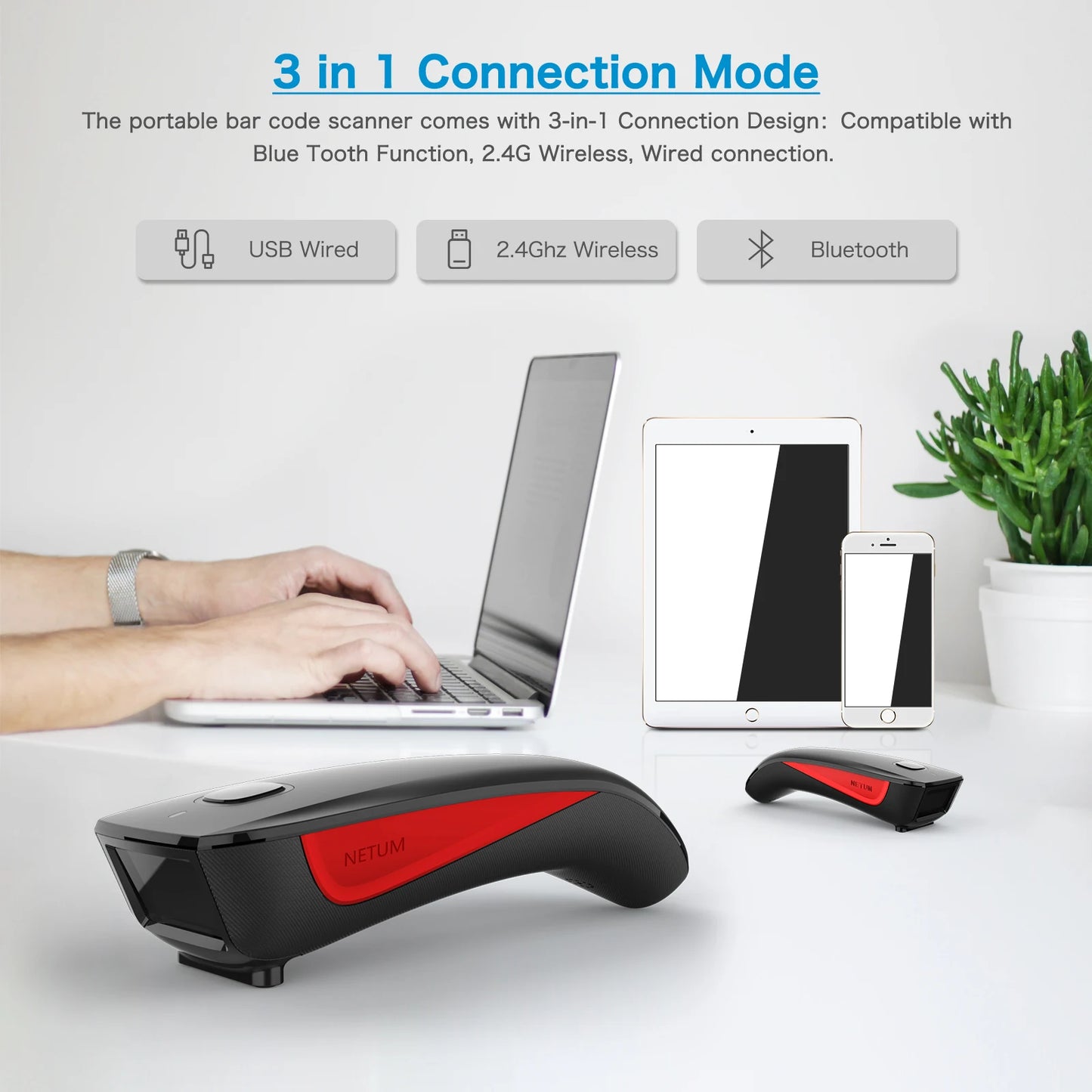 NETUM Barcode Scanner Charging Base, Suitable for C750,C740,C830,C850,C990 and C200