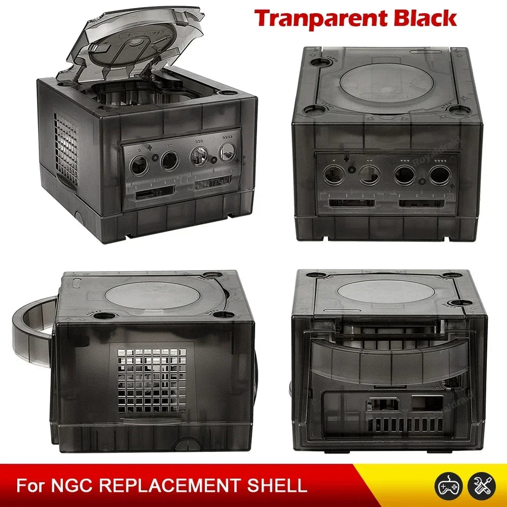 7 COLOR Transparent Box Replacement Case For Gamecube Housing Shell Case For NGC Retro Video Game Console DOL-101/DOL-001 Access