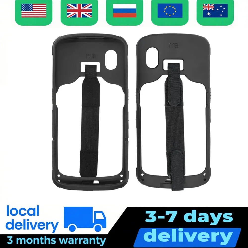 TC15 Protective Case with Hand strap for Zebra TC15 Scanner Handheld Mobile Computer, Rugged Bumper Cover