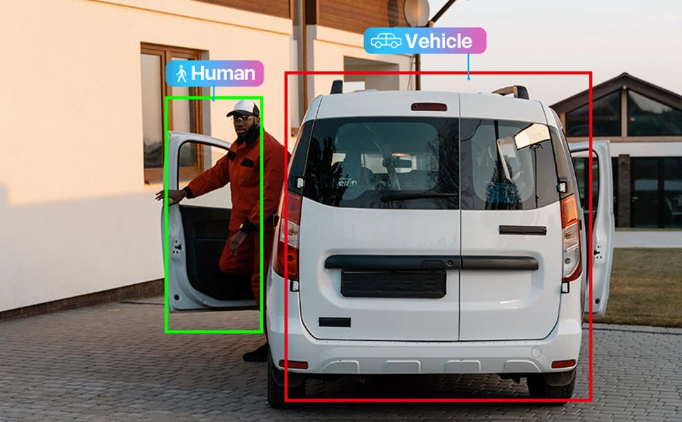 ZOSI 3K Lite Security Camera System AI Human Vehicle Detection 8CH HD TVI Video DVR Recorder 2MP 1080P CCTV Surveillance Camera