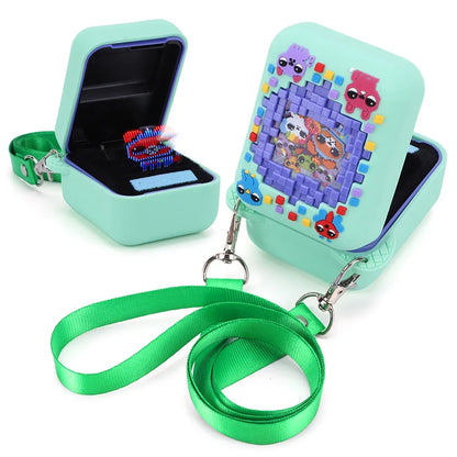 Protective Case For Bitzee Digital Pet Soft Silicone Protective Cover With Lanyard Dustproof Carrying Case Bag Accessories