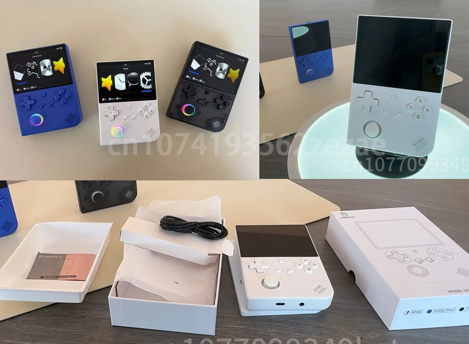 ANBERNIC RG40XXV Retro Handheld Game Console 4.0'' IPS Screen 64 Bit Linux 5G WiFi Bluetooth HD-Support Output PSP Game