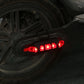 2pcs Practical Scooter Warning Light Electric Scooter Night Safety High-brightness Taillight Waterproof LED Flashlight