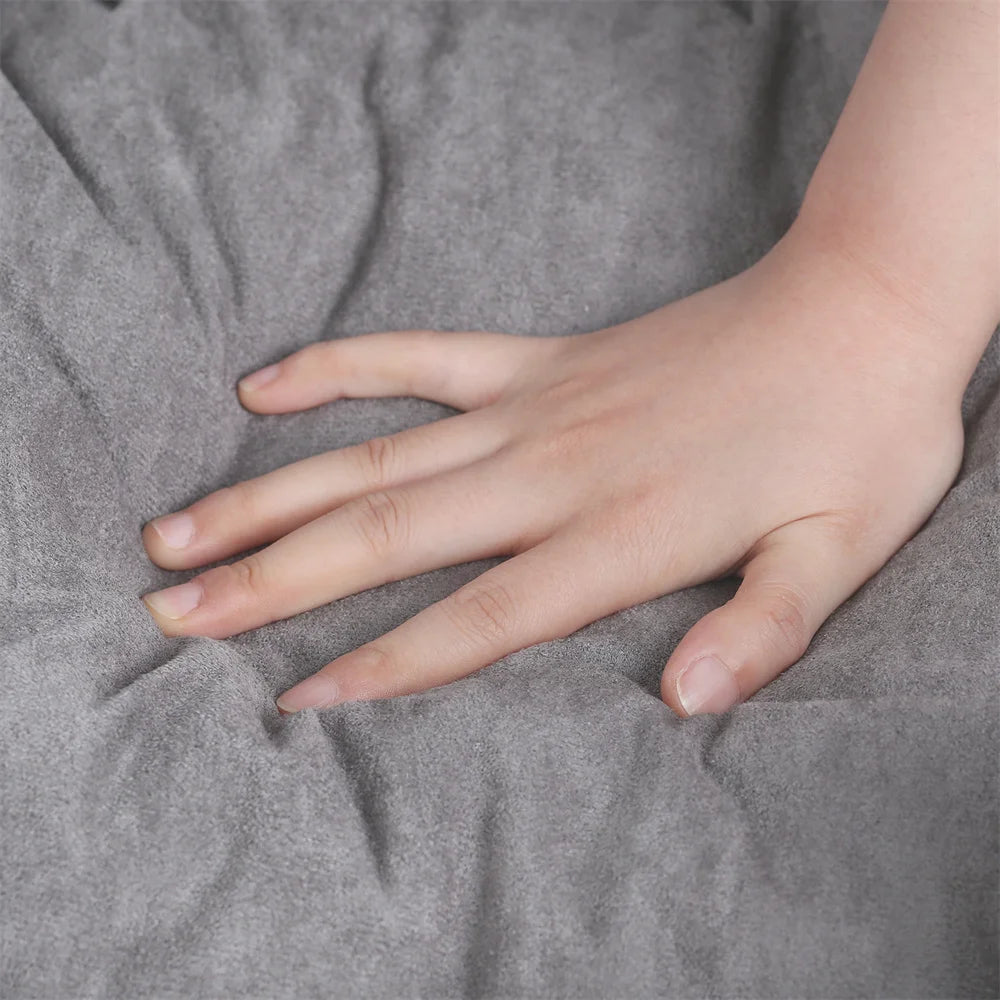 Dog Car Seat Bed Pet Booster Car Seat Travel Carrier with Safety Belt Adjustable Strap Car Seat Protector Cushion Waterproof