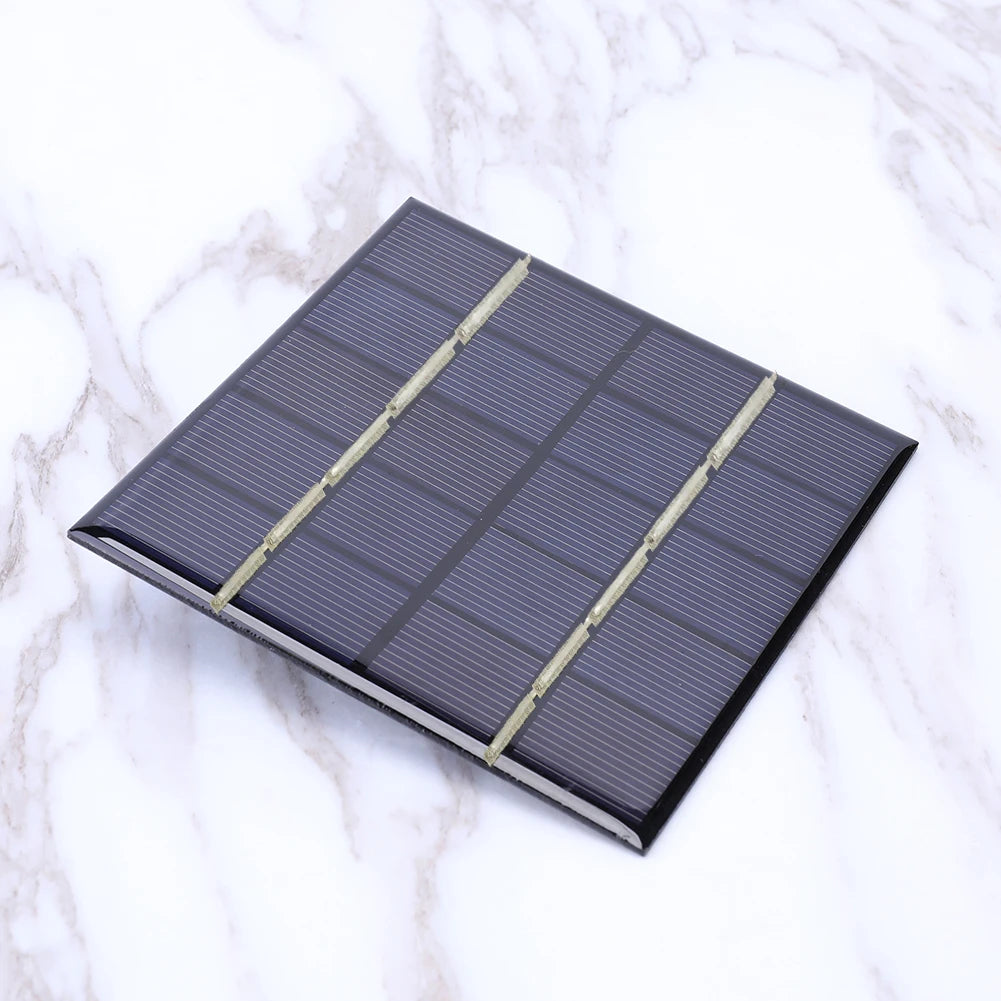 2-10pc Portable Solar Panel 3W 5V Micro Solar Board Fast Charger Polysilicon DIY Solar Cells System Mini Outdoor Battery Charger