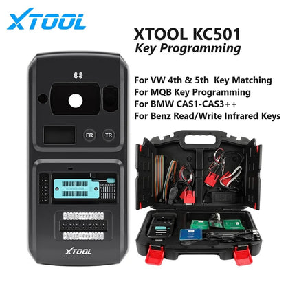 XTOOL KC501 Professional Car Key & Chip Programmer For Benz Infrared Key ECU Reader EEPROM Chip Reading Works With X100PAD3 MAX