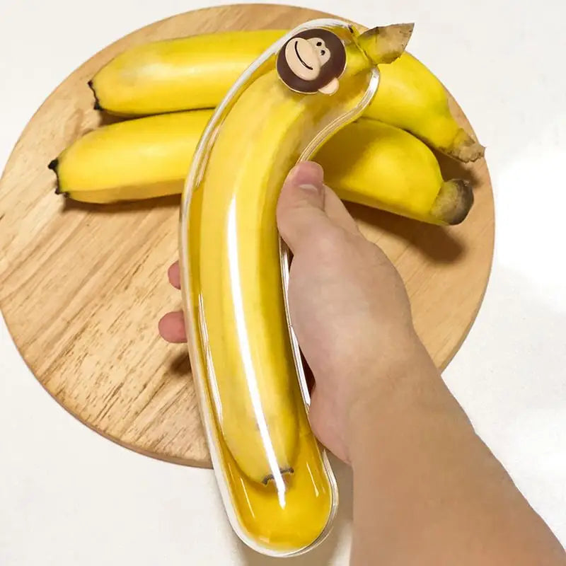 Banana Saver Outdoor Banana Protector Container Keeper Storage Box Fruit Saver Banana Case Banana Holder Lunch Travel