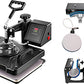 SucceBuy Combo Heat Press Machine 5/6/8 in 1 30*38CM 38*38CM Muntifunctional Sublimation Printer Transfer Mug Hat Plate T-Shirt