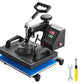 SucceBuy 12x10Inch Dual Digital Heat Press Machine 650W Swing Away 360 Degree Rotation Transfer Sublimation Printing for T-Shirt