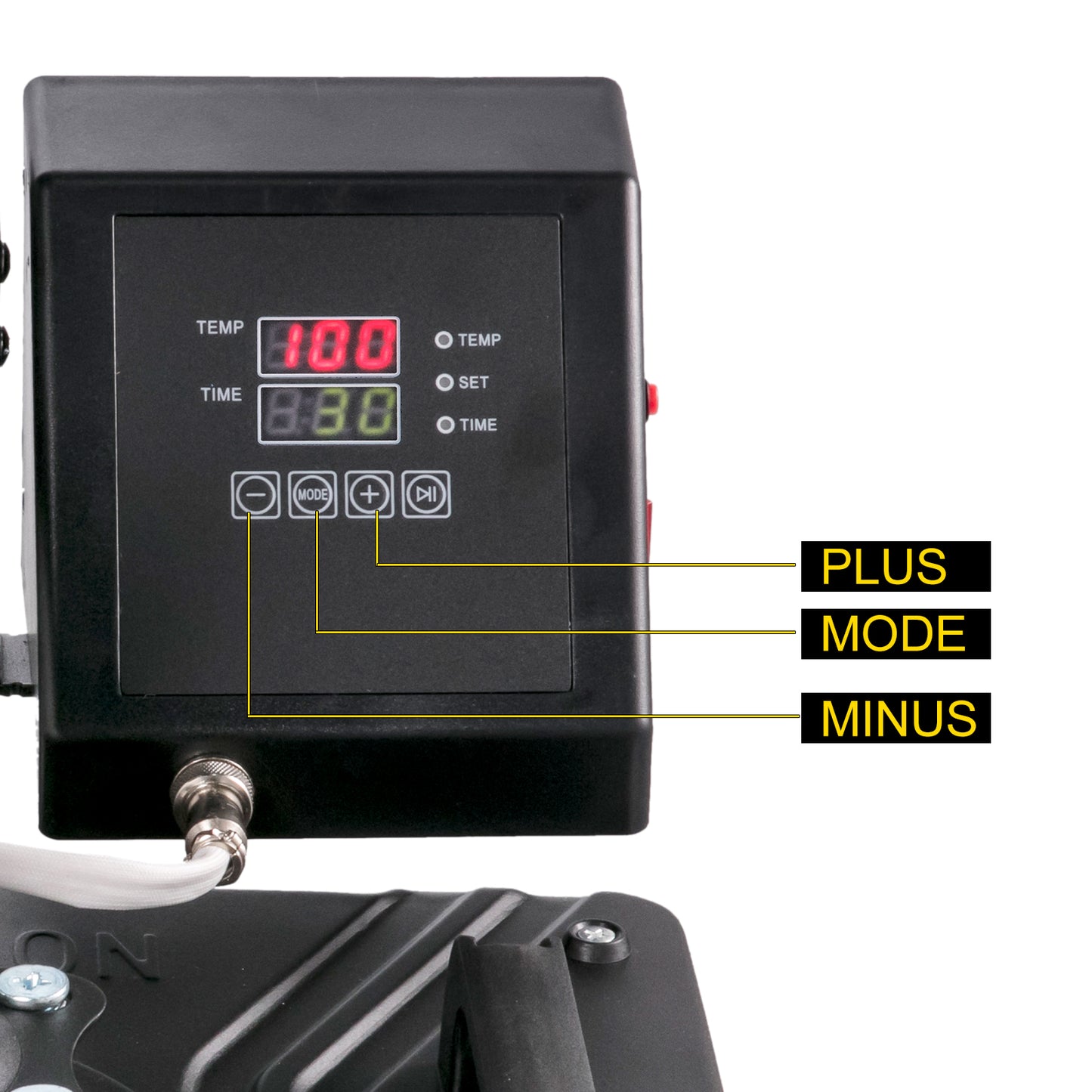 SucceBuy Combo Heat Press Machine 5/6/8 in 1 30*38CM 38*38CM Muntifunctional Sublimation Printer Transfer Mug Hat Plate T-Shirt