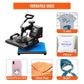 SucceBuy 12x10Inch Dual Digital Heat Press Machine 650W Swing Away 360 Degree Rotation Transfer Sublimation Printing for T-Shirt