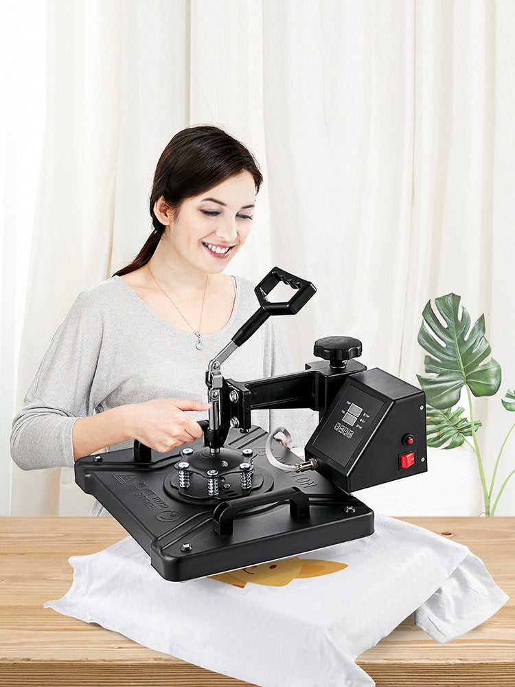 SucceBuy Combo Heat Press Machine 5/6/8 in 1 30*38CM 38*38CM Muntifunctional Sublimation Printer Transfer Mug Hat Plate T-Shirt