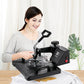 SucceBuy Combo Heat Press Machine 5/6/8 in 1 30*38CM 38*38CM Muntifunctional Sublimation Printer Transfer Mug Hat Plate T-Shirt