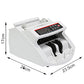 SucceBuy 1000Pcs/Min Money Counter Business Cash Register Euros Bills Fake Banknote Detector by UV & MG Function for Banks Shops