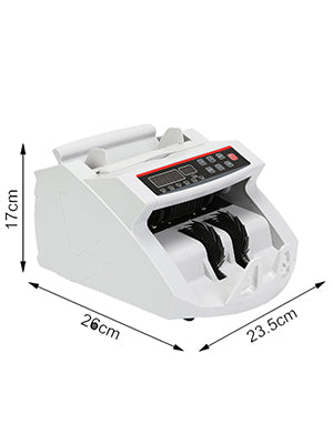 SucceBuy 1000Pcs/Min Money Counter Business Cash Register Euros Bills Fake Banknote Detector by UV & MG Function for Banks Shops