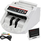 SucceBuy 1000Pcs/Min Money Counter Business Cash Register Euros Bills Fake Banknote Detector by UV & MG Function for Banks Shops
